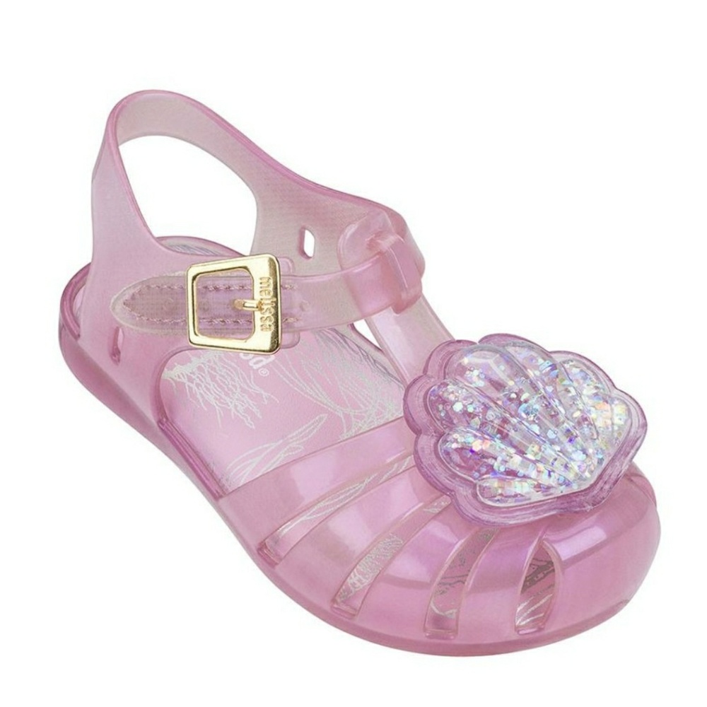 New Mini Melissa Aranha XII Seashell sandals